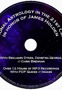 astrology, traditional astrology, medieval astrology, Chris Brennan, Demetra George, Benjamin Dykes, James Holden, American Federation of Astrologers